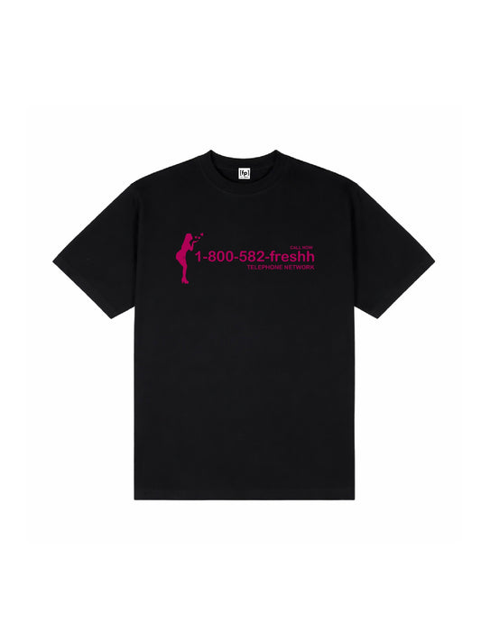 1-800-582-freshh HOTLINE TEE