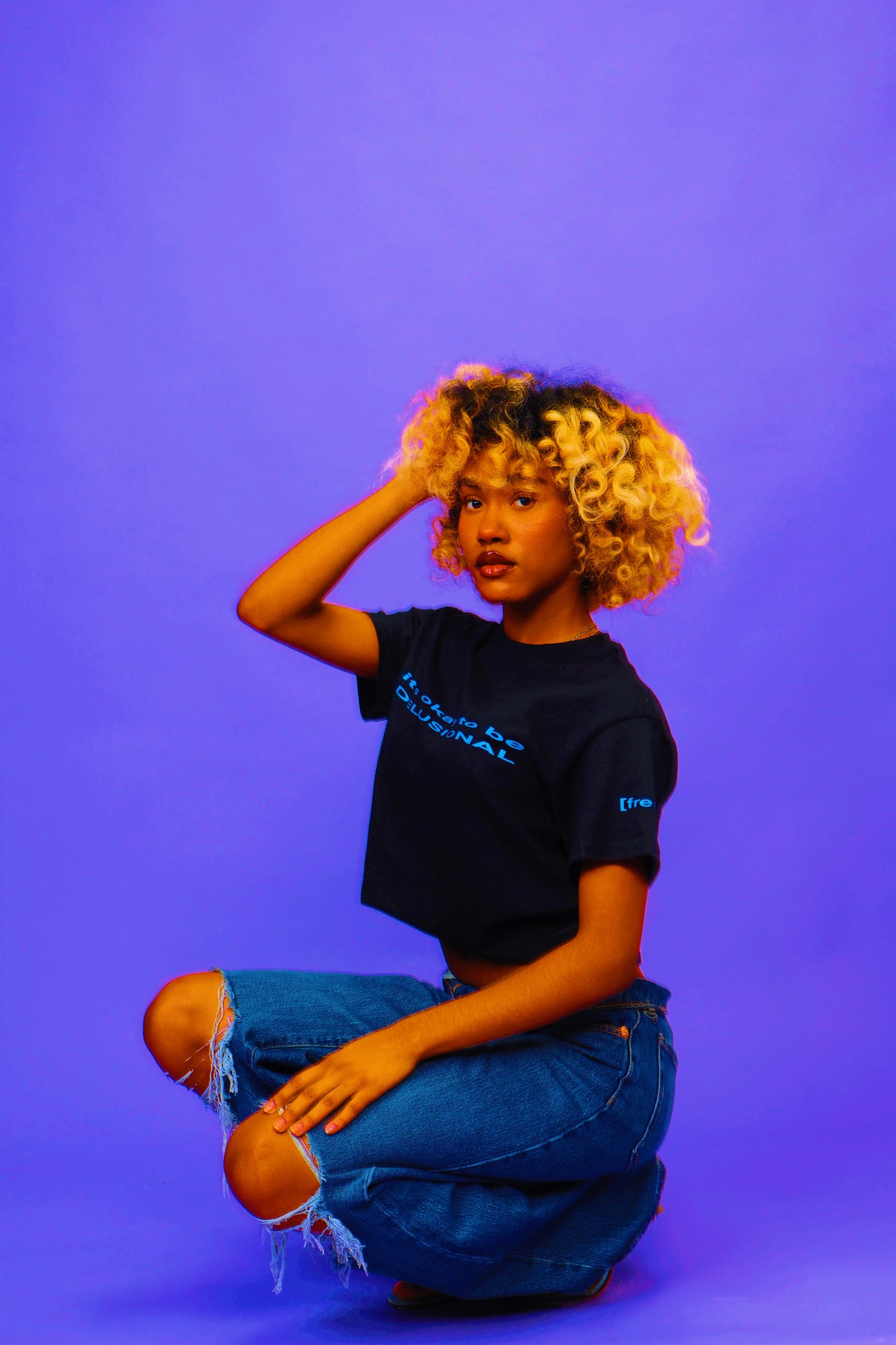 IT'S OKAY TO BE DELUSIONAL TEE [PRE-ORDER]